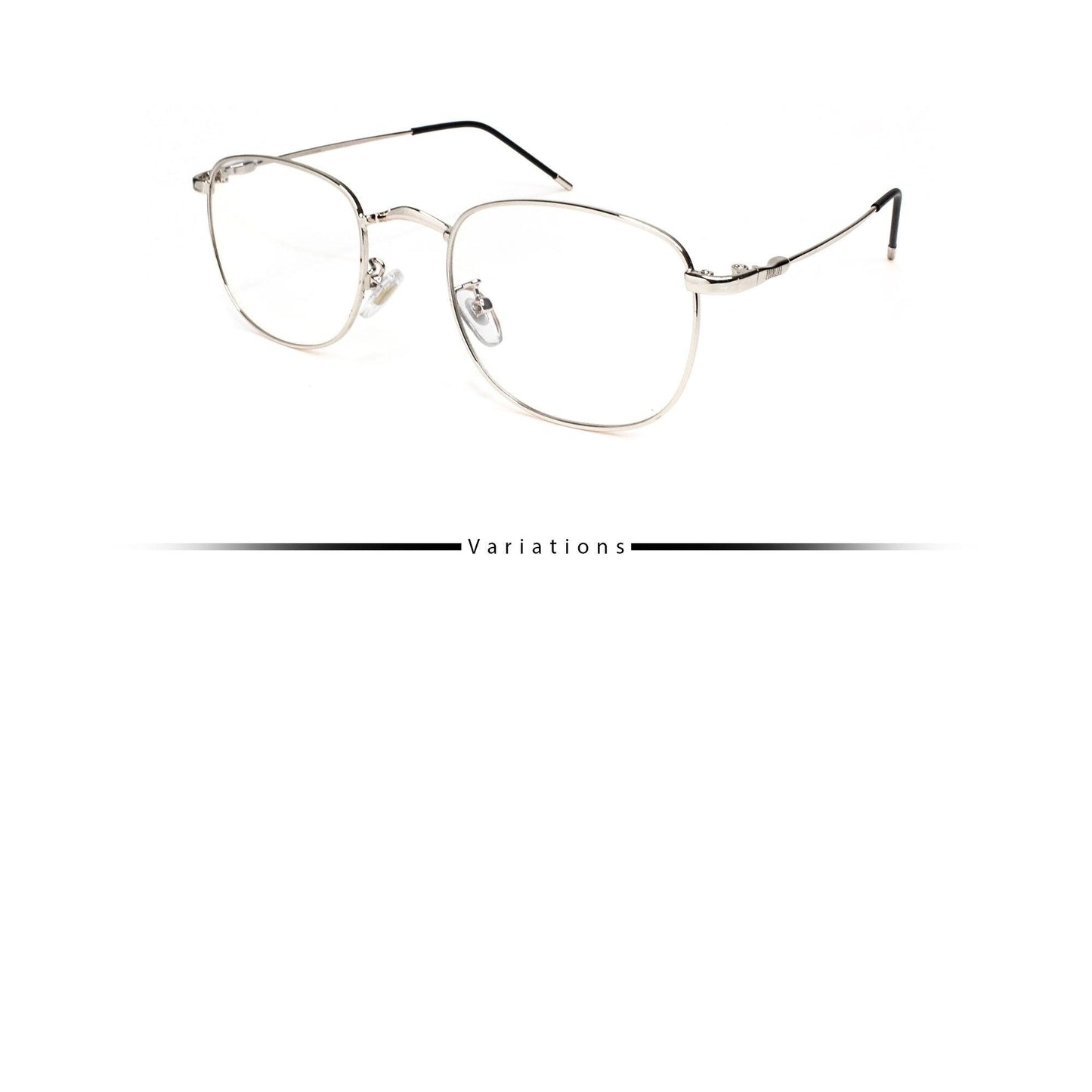 Peculiar LUE Square in Metallic Frame Anti Radiation Glasses for Men and Women - peculiareyewear