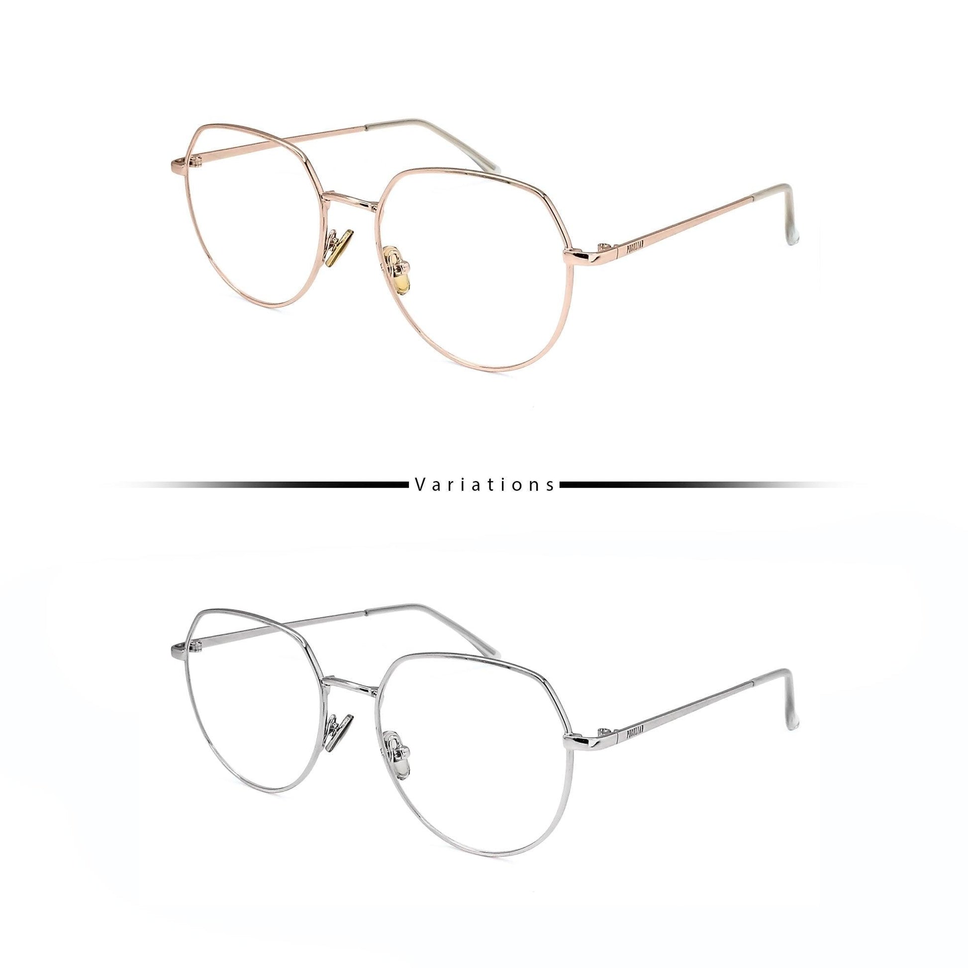 Peculiar ERIS Deco Anti Radiation Glasses UV400 - peculiareyewear