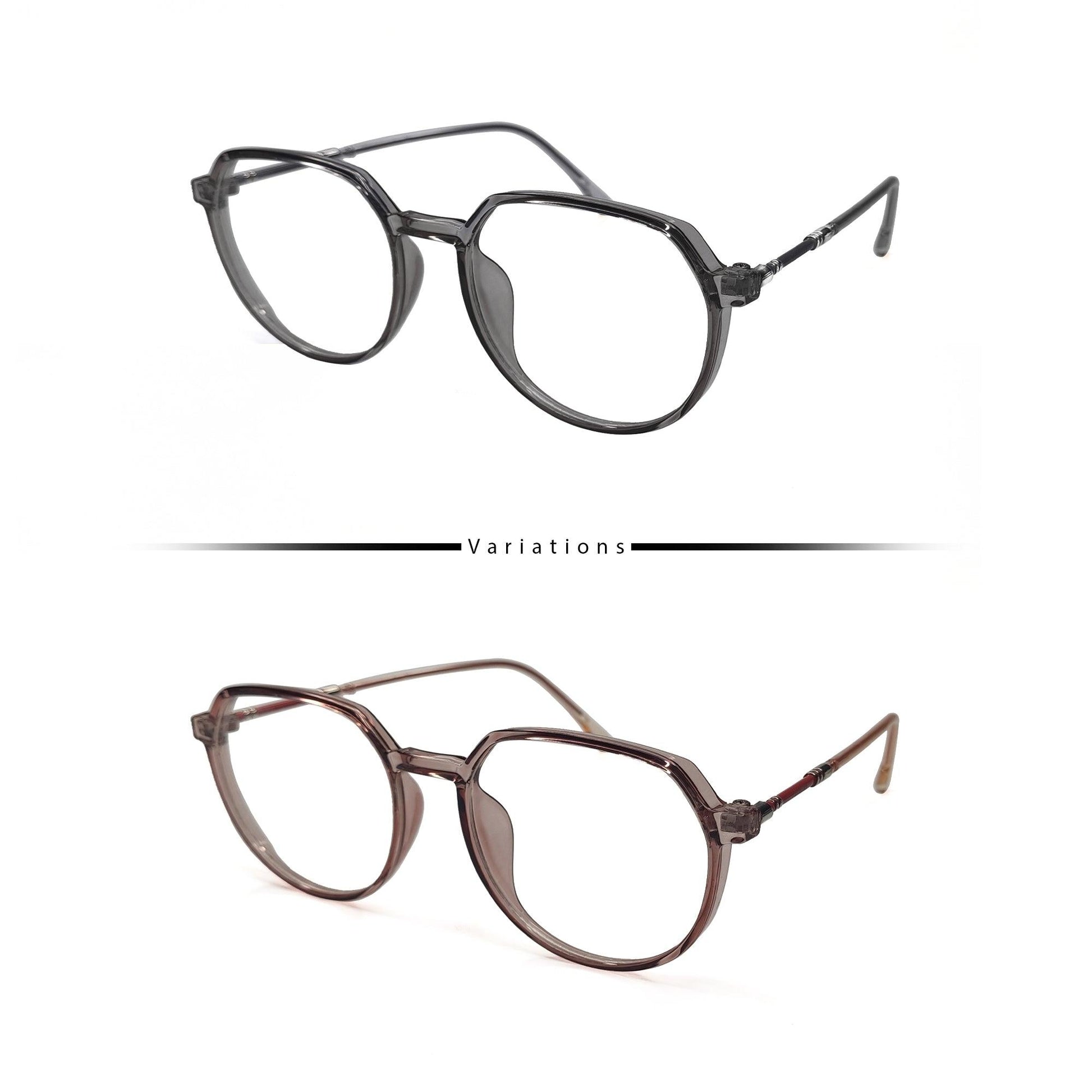 Peculiar LEAN Round FLEX TR90 Frame Anti Radiation Glasses UV400 - peculiareyewear