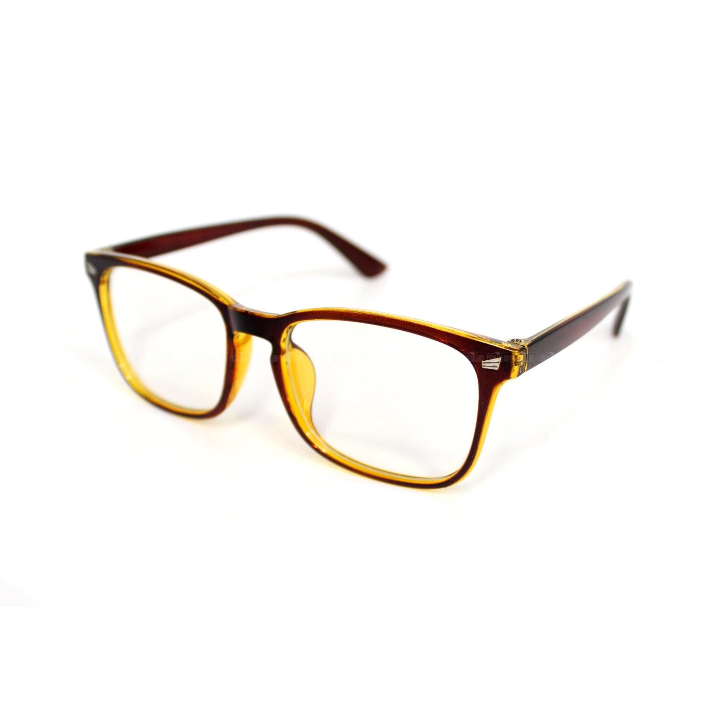 CES DRILON for Ces Style x Peculiar LOURDES Square Polycarbonate Frame Anti Radiation Glasses UV400 - peculiareyewear
