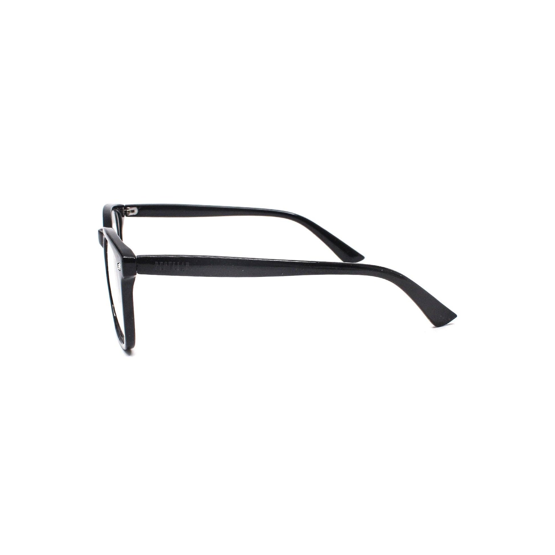 Peculiar AOKI Square BLACK Polycarbonate Frame Photochromic TransitionPRO Lens - peculiareyewear