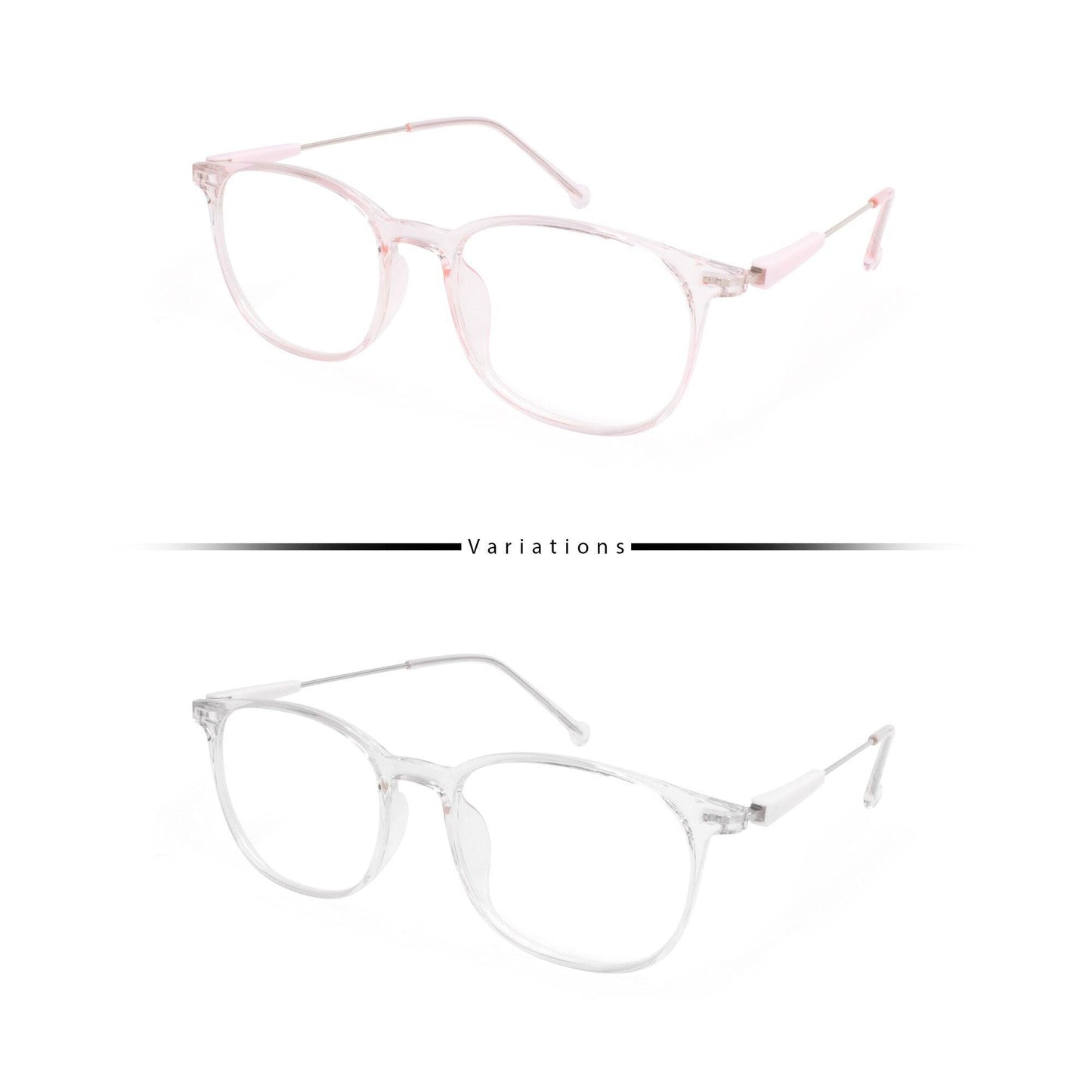 Peculiar SAINT CELEST Square FLEX TR90 Frame Anti Radiation Glasses UV400 - peculiareyewear