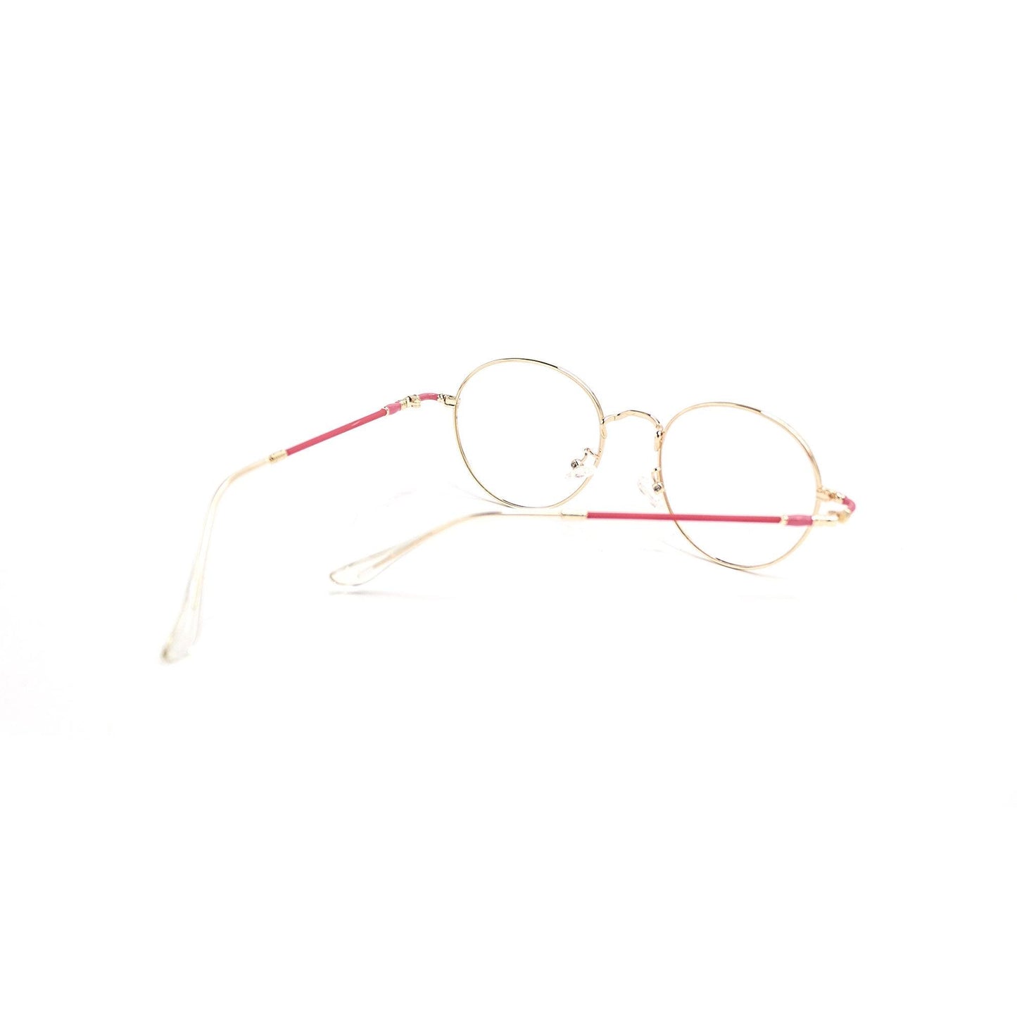 Peculiar ZION Round Stainless Steel Frame Anti Radiation Glasses UV400 - peculiareyewear