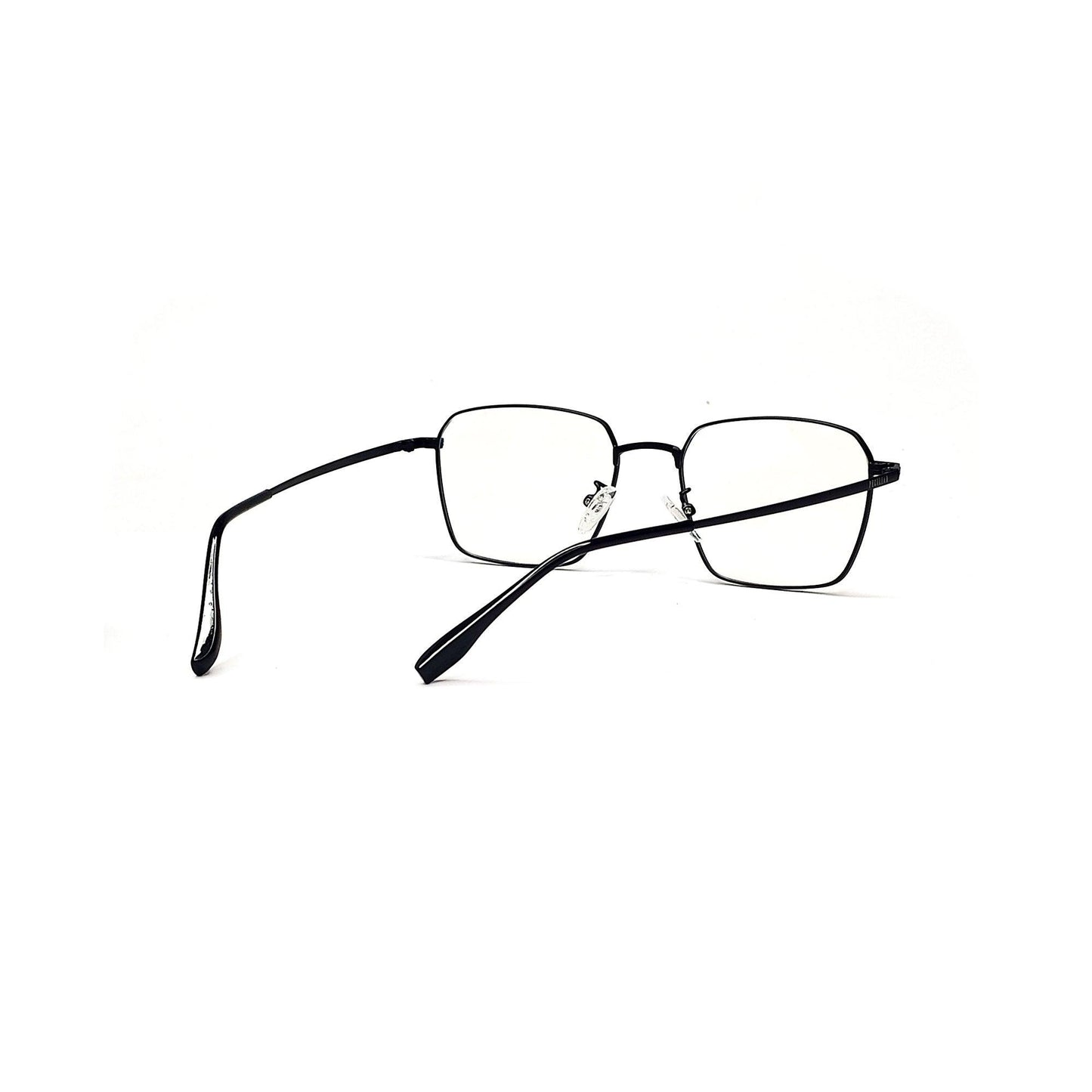 Peculiar NICK Square Stainless Steel Frame Anti Radiation Glasses UV400 - peculiareyewear
