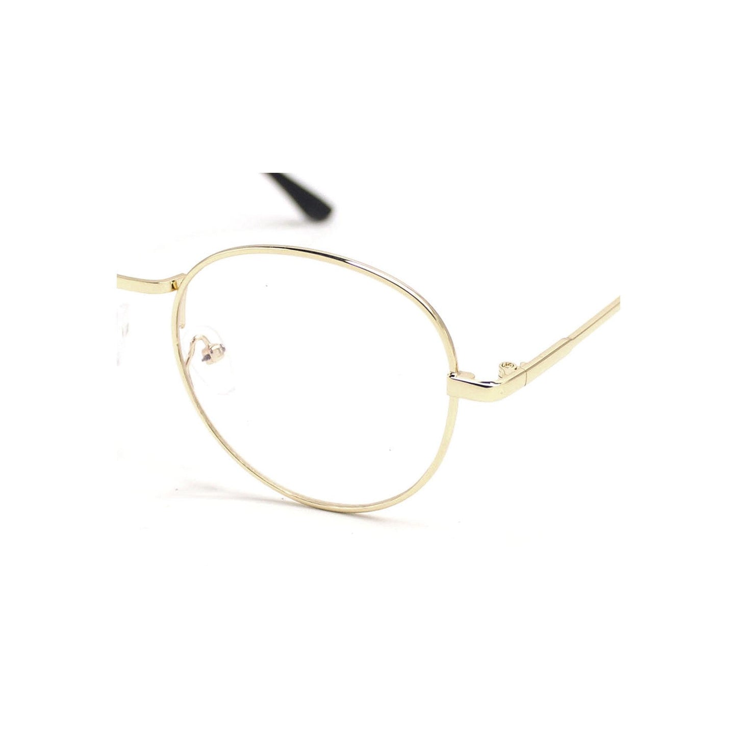 Peculiar SKYLER Round Metal Frame Anti Radiation Glasses UV400 - peculiareyewear