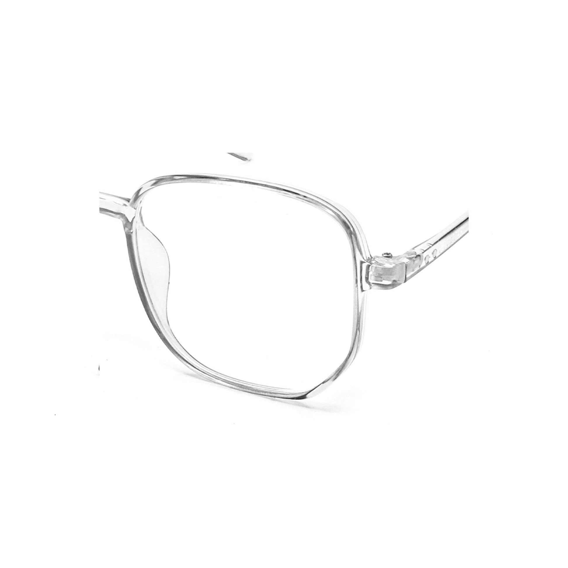Peculiar DYLAN Oversied Square Polycarbonate Frame Anti Radiation Glasses UV400 - peculiareyewear