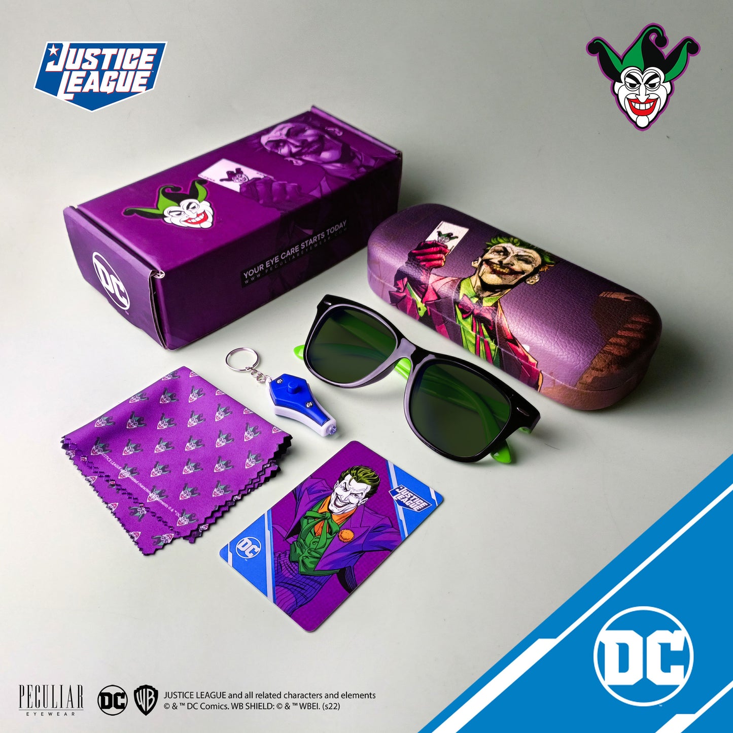 Justice League X Peculiar Kids Collection Eyeglasses Anti-radiation Computer Eyewear