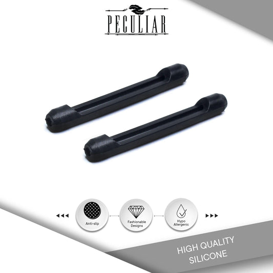Peculiar TTS05 Silicon Rubber Eyeglass End Tips Anti Slip Ear Grip - peculiareyewear