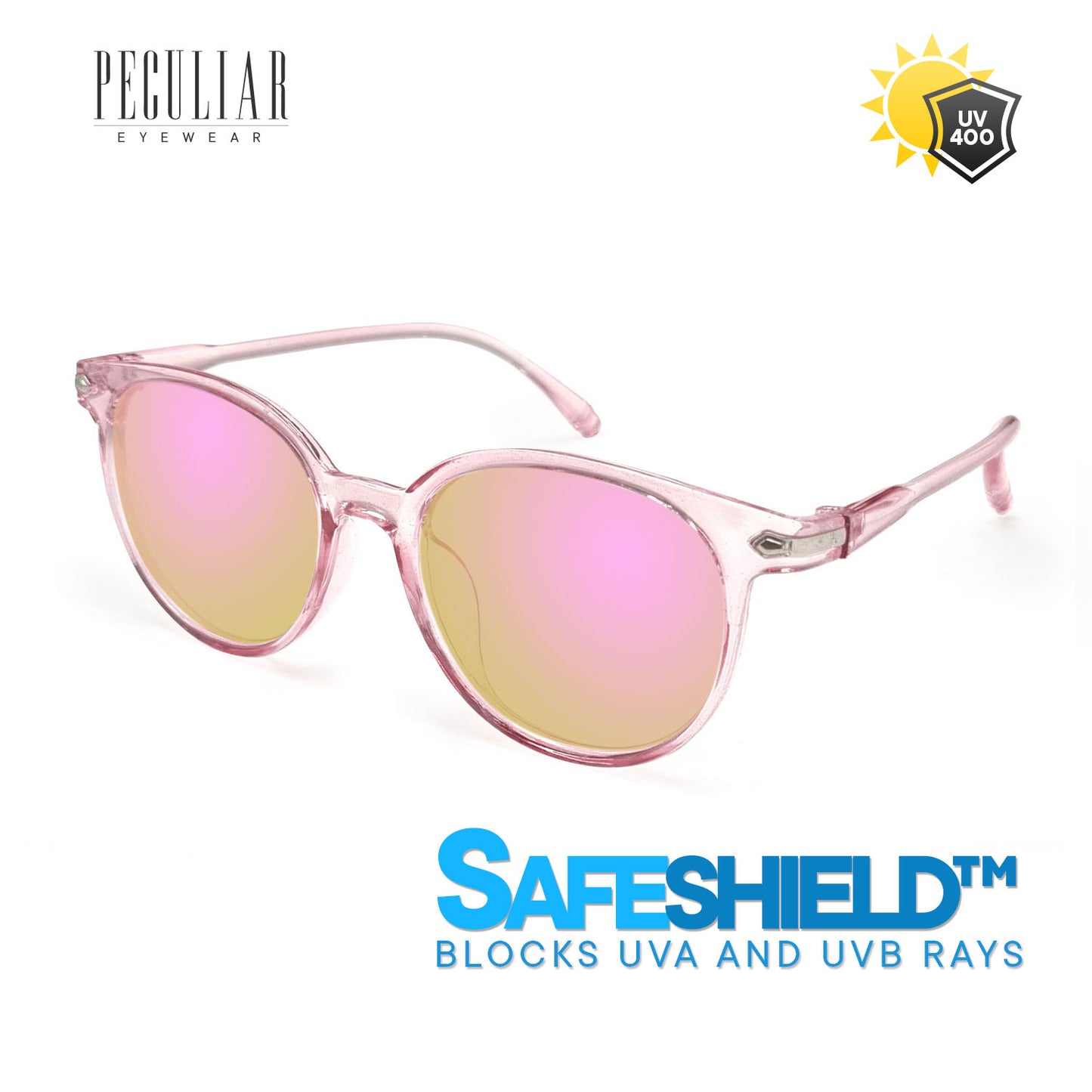 Andy Pink Round UV400
