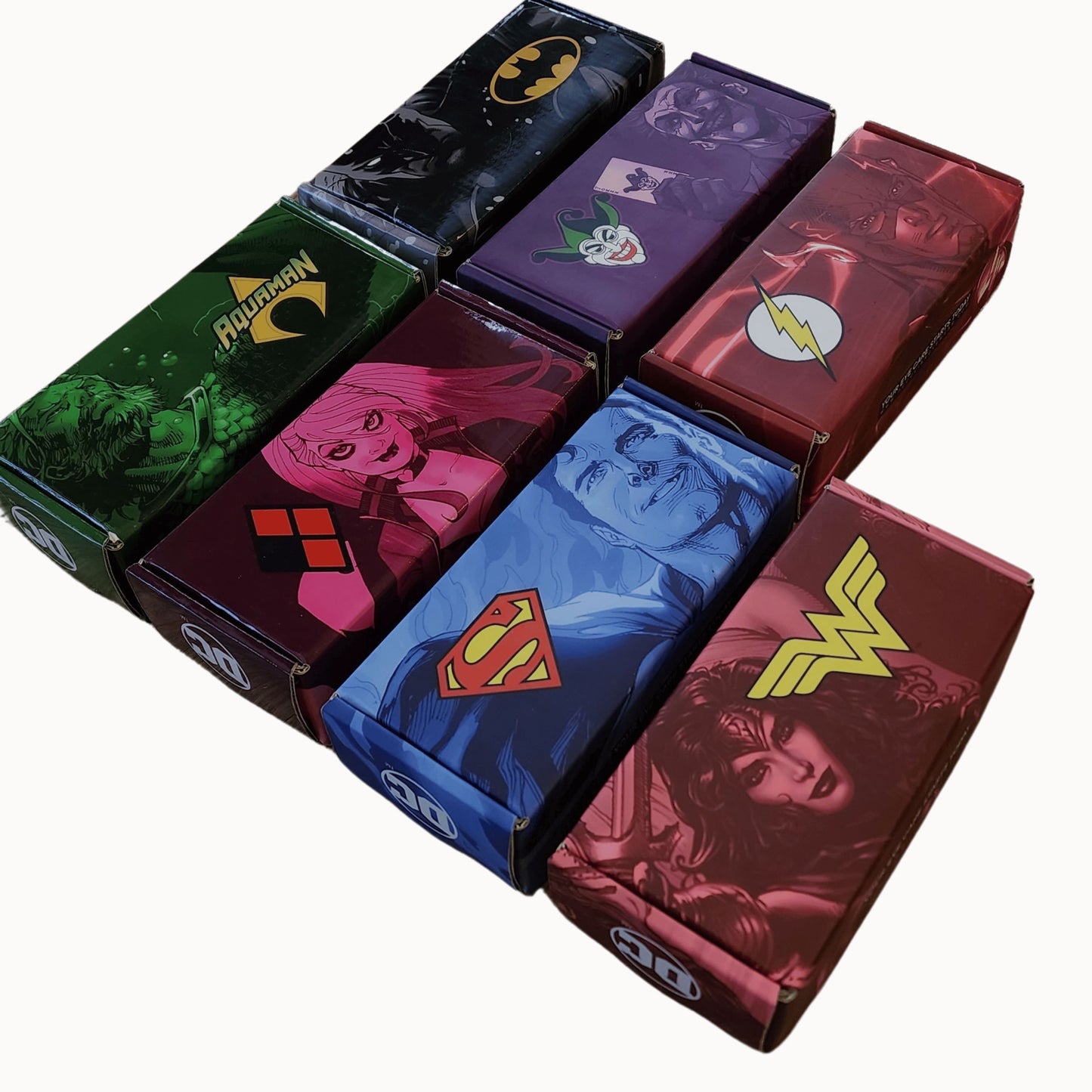 Justice League X Peculiar Faux Velvet Hard Case for Eyeglasses