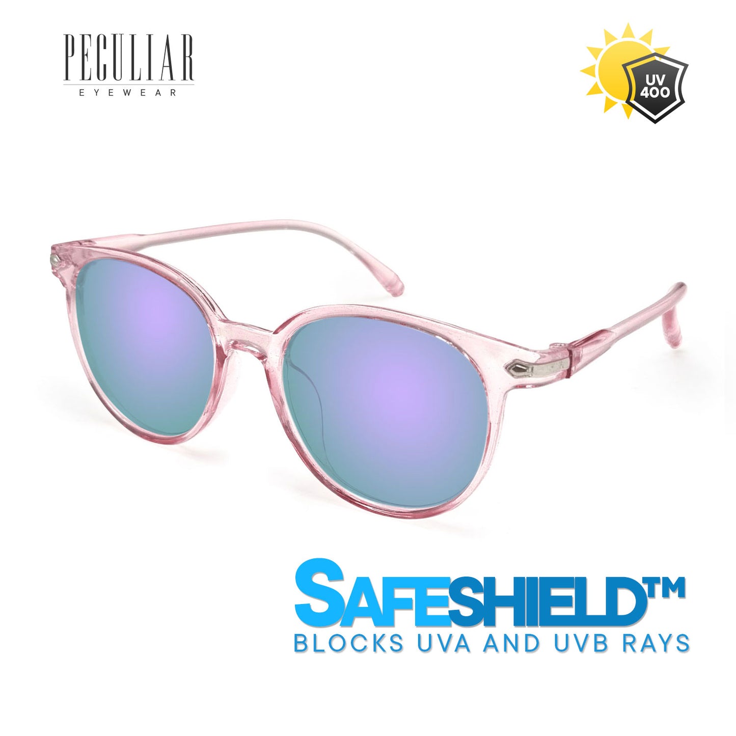 Andy Pink Round UV400