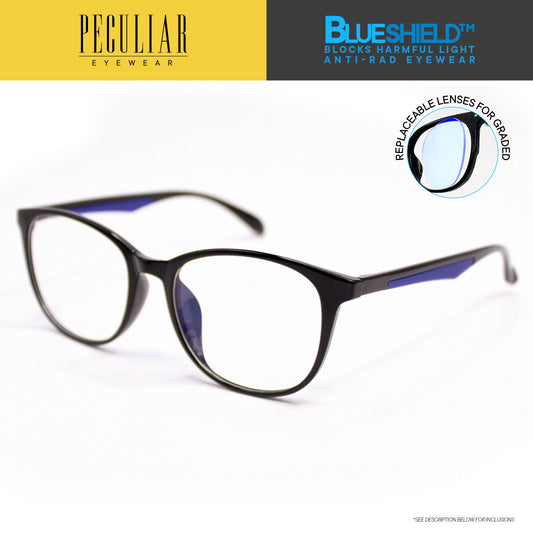 Peculiar MAGNUS Square FLEX TR90 Frame Anti Radiation Glasses UV400