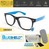 Peculiar  Square BRYAN Anti-Radiation Lenses for Men or Glasses for Women