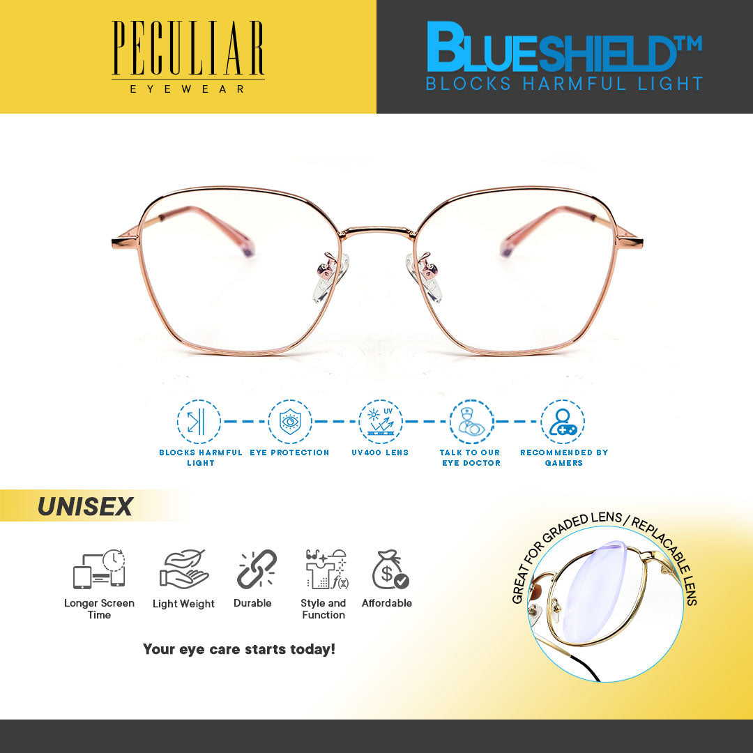 Peculiar ARA Cat Eye PHOTOCHROMIC TRANSITIONPRO LENS WITH BLUE LIGHT AND UV PROTECTION LENS EYEGLASS FOR MEN AND WOMEN