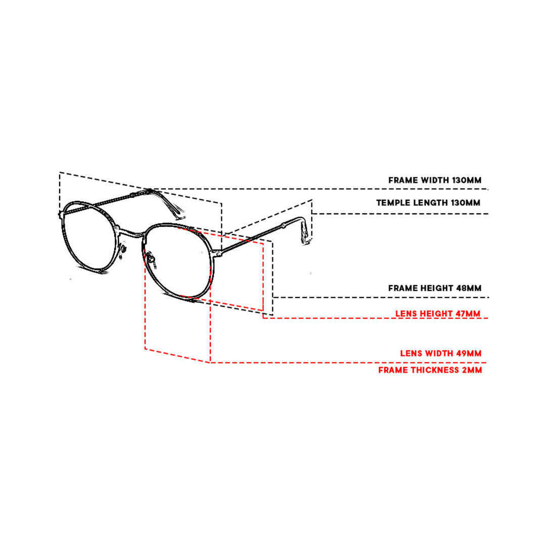 Peculiar Louise Round Metal Black Lens Sunglass Polarized Anti Rad Eyeglass Replaceable Lens Frames PhotoChromic TransitionPro  UV400 Lens Photochromic TAC Lens for Men and Women