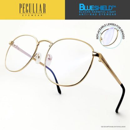 Peculiar Eyewear X HB Jewelry Summer Bundle Set Necklace, Earrings, Ring and Sunglasses 4 Items