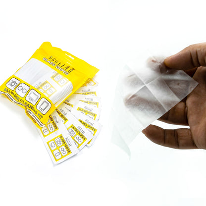 Peculiar Eyewear Glass Wipes Dust Eyeglasses Cleaner Degreaser Non-Toxic Quick Dry