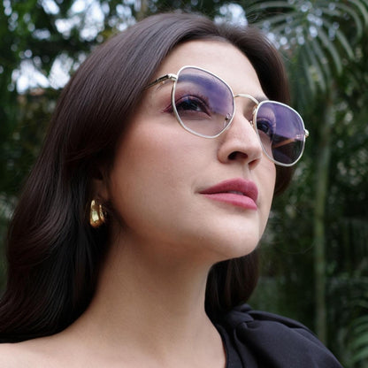 Peculiar x Leishki Photochromic Eyewear Collection Frame Anti Radiation TransitionPro Photochromic Lens Eyeglass Woman Men