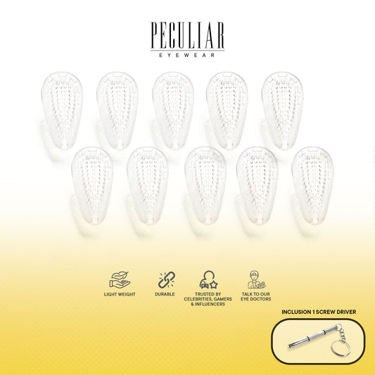 Peculiar Eyewear Silicone NosePads Replaceable