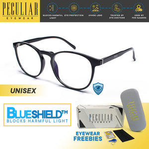 Peculiar IDRIS Square FLEX TR90 Frame Anti Radiation Glasses UV400