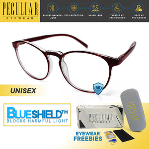 Peculiar IDRIS Square FLEX TR90 Frame Anti Radiation Glasses UV400