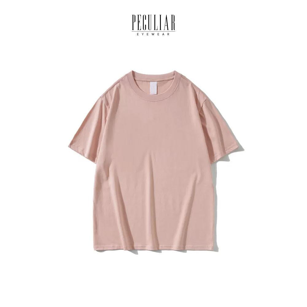 Peculiar Pink Oversize T Shirt Pure Cotton American Style 300g for Men And Women