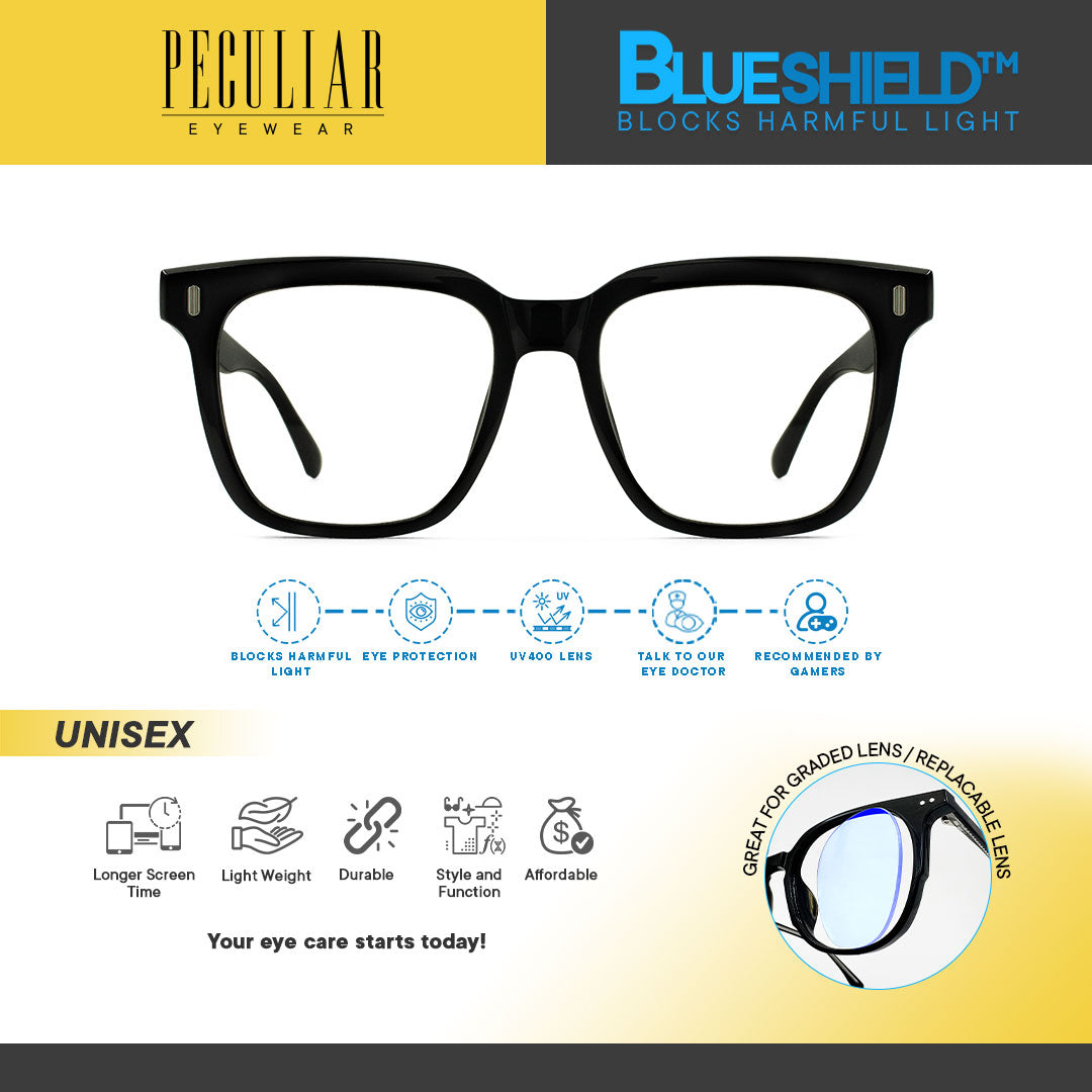 Blue Ray Computer Glasses Men Screen Radiation Eyewear Gaming UV Block  Goggle | eBay
