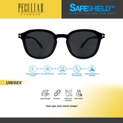 Peculiar Eyewear AKI Square Frame UV400 Fashion Sunglasses for Men And Women