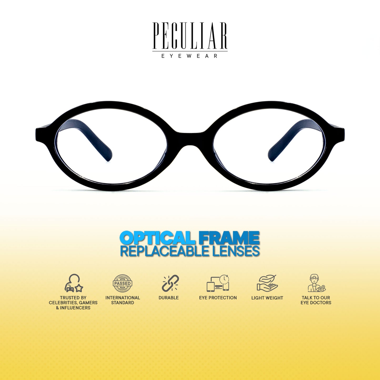 Nefertiti Oval Photochromic TransitionPro