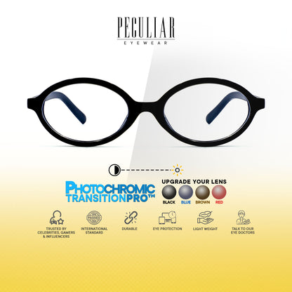 Nefertiti Oval Photochromic TransitionPro