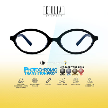 Nefertiti Oval Photochromic TransitionPro