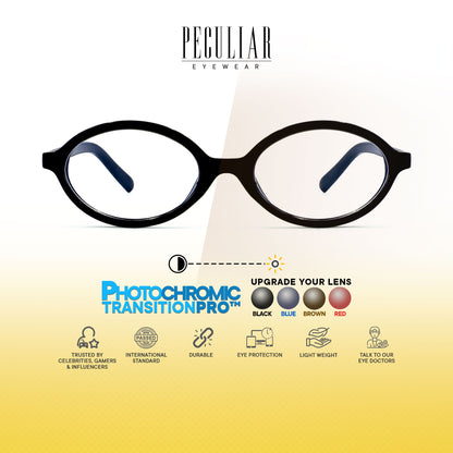 Nefertiti Oval Photochromic TransitionPro