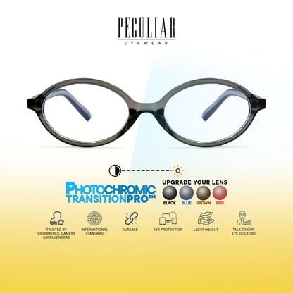 Nefertiti Oval Photochromic TransitionPro