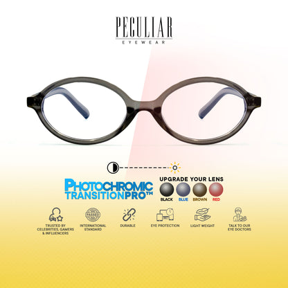 Nefertiti Oval Photochromic TransitionPro