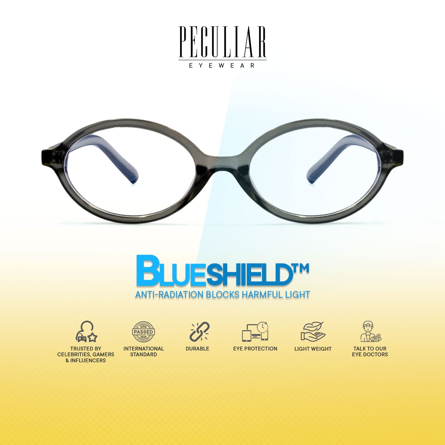 Nefertiti Oval Photochromic TransitionPro