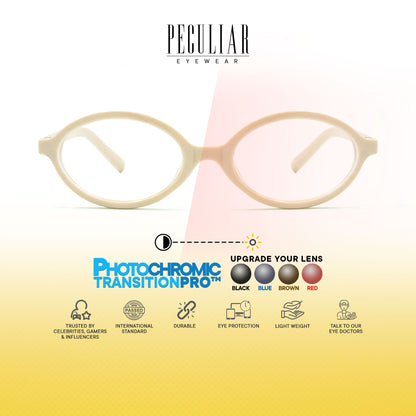 Nefertiti Oval Photochromic TransitionPro