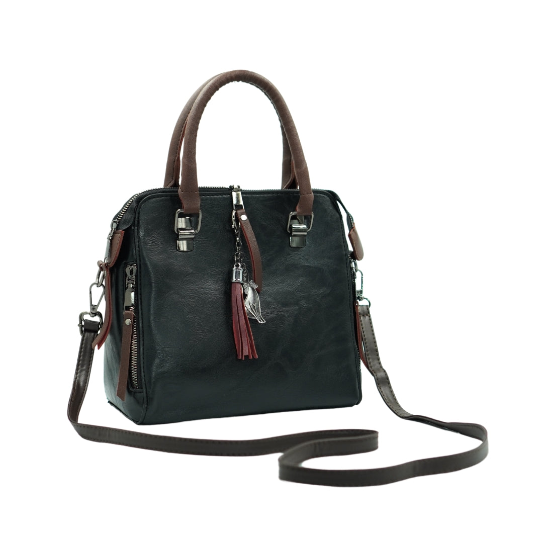 Peculiar HAERIN Leather Handbag Business Office School for men women