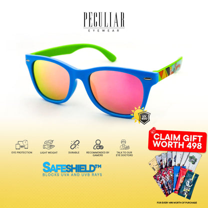 Justice League X Peculiar Plus AQUAMAN Kids Collection Sunglasses for  Men and Women