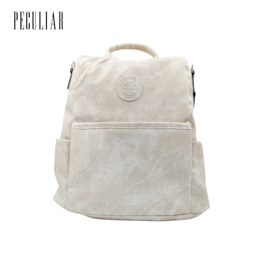 Peculiar SANA Leather Backpack Business Office School for men women