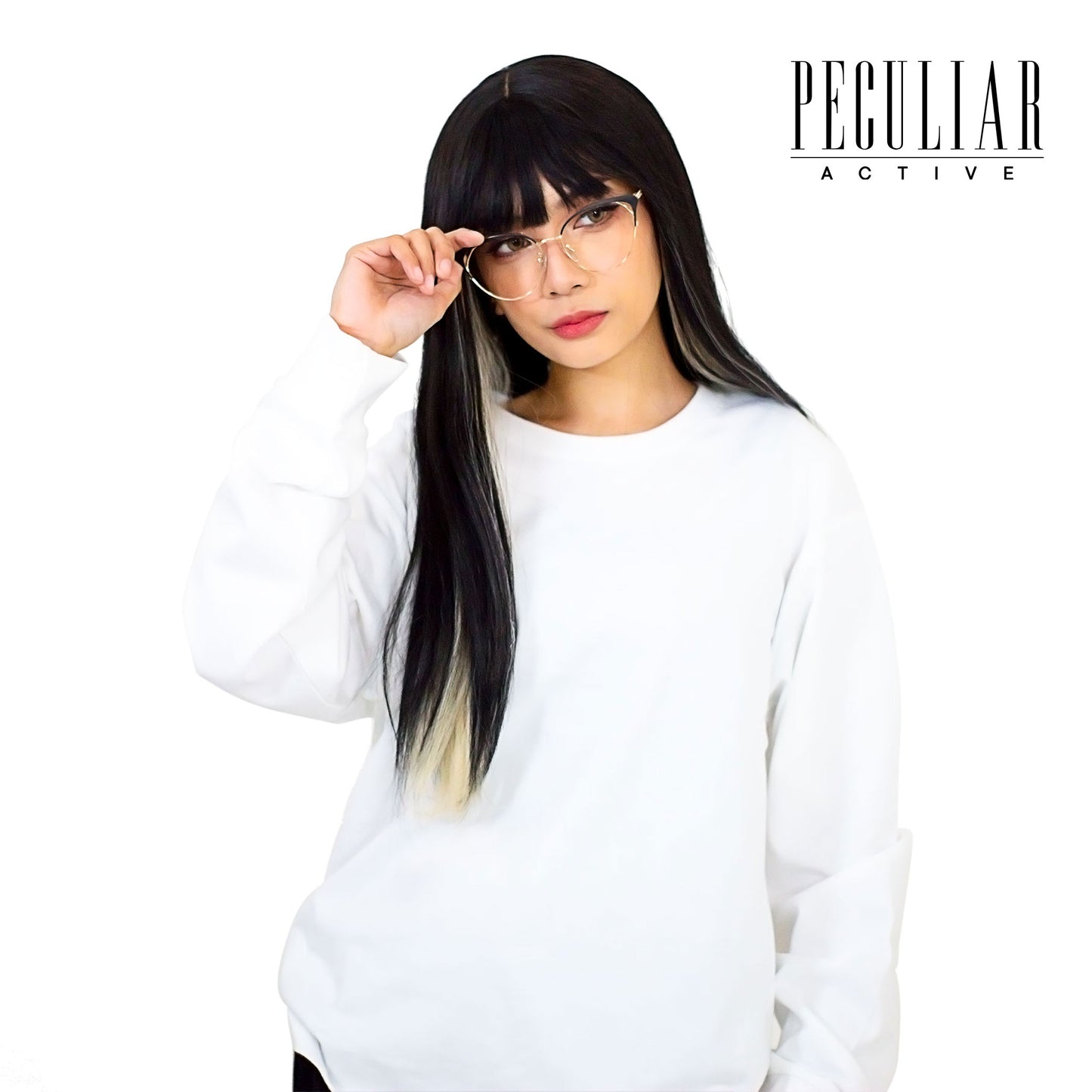 Peculiar White Long-sleeved Pure Cotton Breathable Shirt for Men And Women