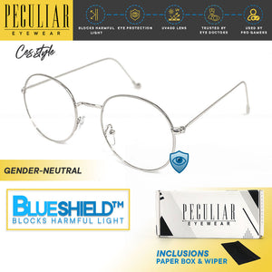Peculiar Eyewear Lite ICE BABY Round Anti Radiation Sunglasses Replaceable Lenses for Men and Women