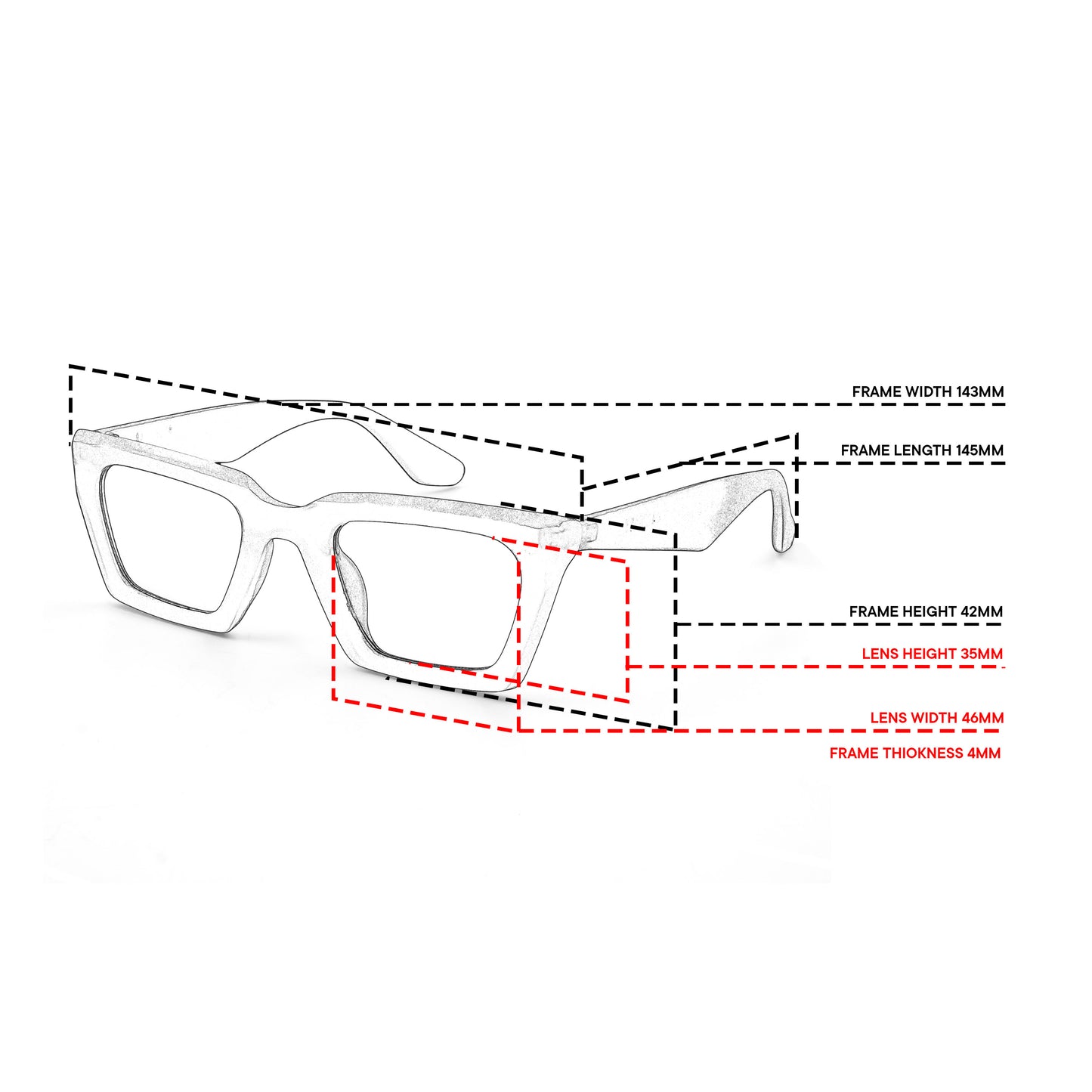 Peculiar Aiko Cat eye Frame Fashion Glasses Computer Anti-Radiation Eyewear for Men and Women