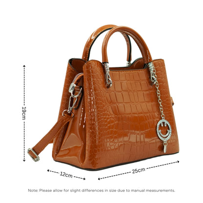 Peculiar MAY Leather Handbag Business Office School for men women