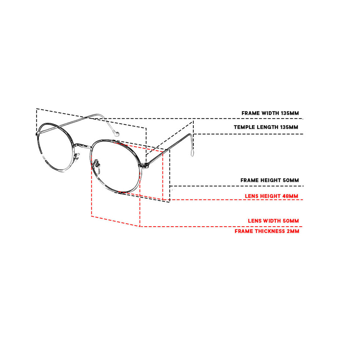 Peculiar Erin Round Metal Sunglass Anti Rad Eyeglass Replaceable Lens Frames PhotoChromic TransitionPro Polarized UV400 Lens Photochromic TAC Lens for Men and Women