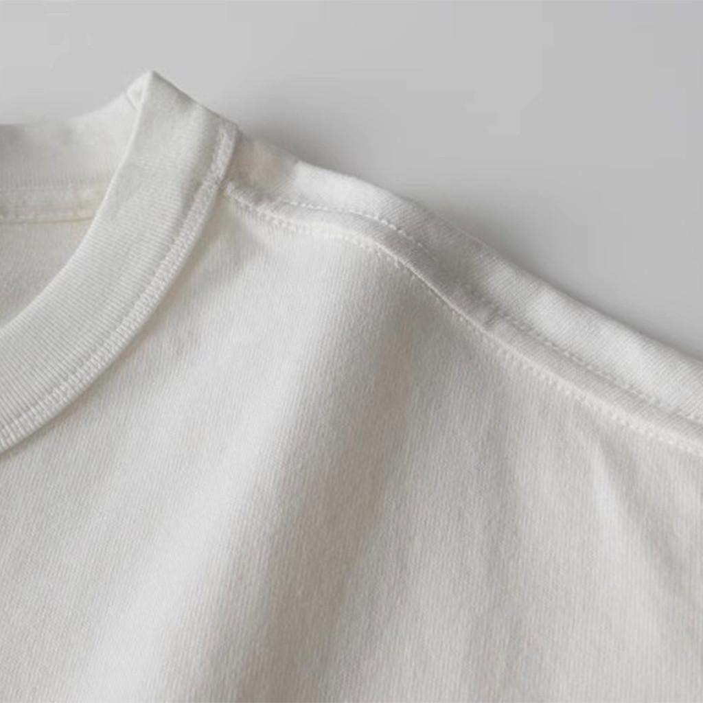 Peculiar White Oversize T Shirt Pure Cotton American Style 300g for Men And Women