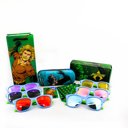 Justice League X Peculiar Plus AQUAMAN Kids Collection Sunglasses for  Men and Women