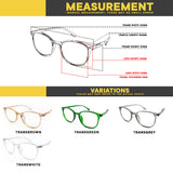 Peculiar Eyewear KIM Round Anti Radiation Sunglasses Replaceable Lenses for Men and Women