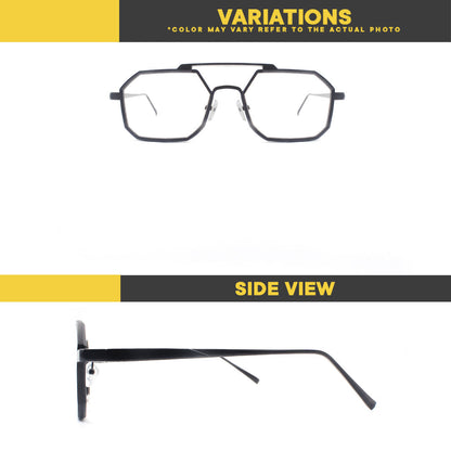 Peculiar Eyewear LOVE Aviator Frame UV400 Fashion Sunglasses for Men and Women