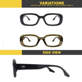 Peculiar Eyewear MIA Oval Anti Radiation Sunglasses Replaceable Lenses for Men and Women