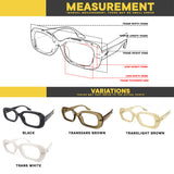 Peculiar Eyewear MIA Oval Anti Radiation Sunglasses Replaceable Lenses for Men and Women
